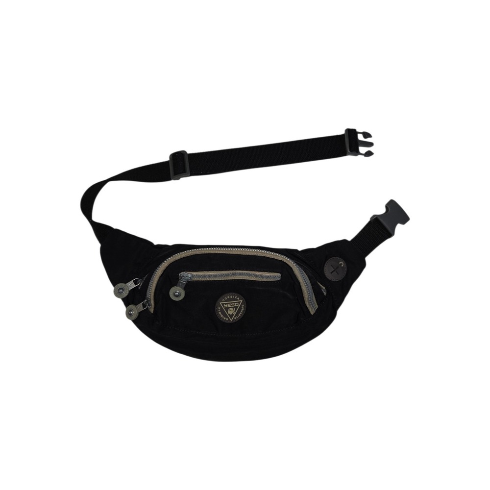 Yeso Outmaster Corsica Waist Bag Black Nylon Travel Hip Pack Fanny Pack Unisex - Picture 6 of 8